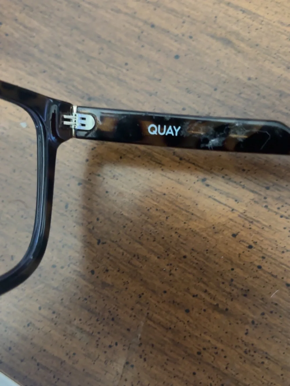 Quay Black Tortoise Blue light glasses